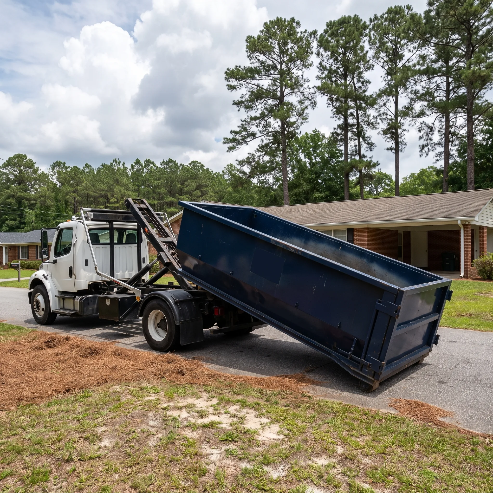 Roll-off dumpster delivery in Alabama
